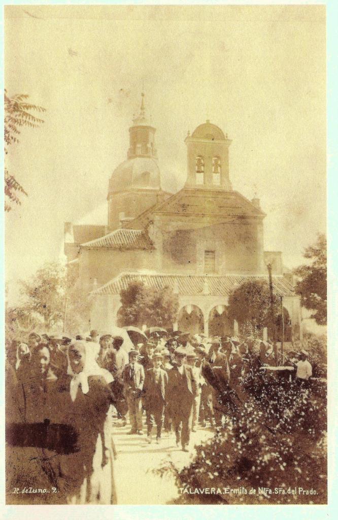 Fotografía de Juan Ruiz de Luna, Ermita del Prado, en Talavera de la Reina año 1890
