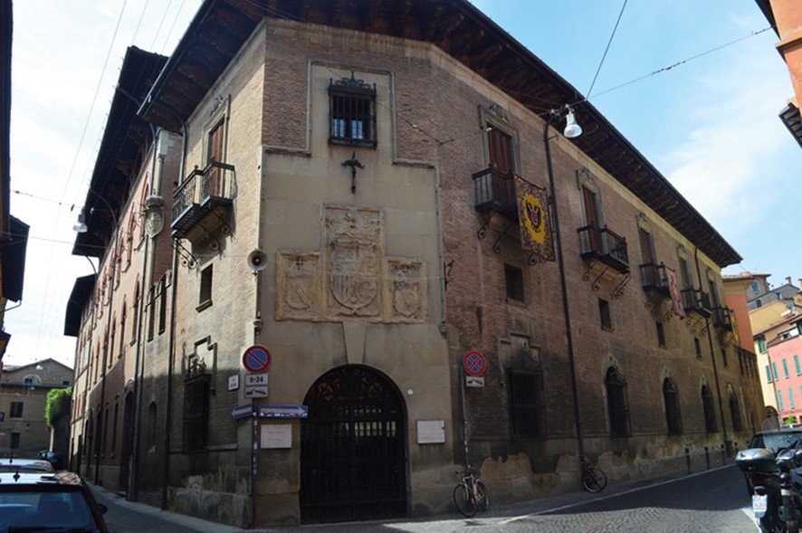 Edificio del colegio español en Bolonia Italia