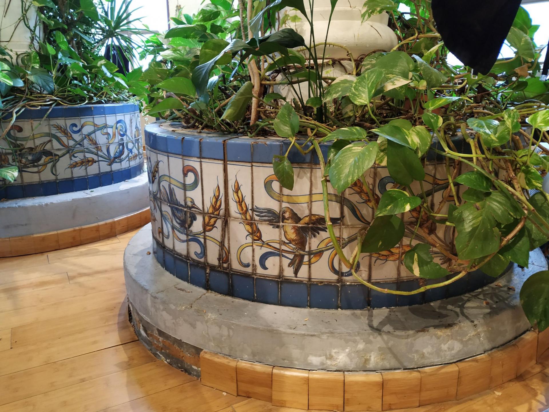 Cerámica en la Casa Rosada, Gijón